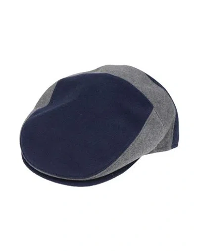 Borsalino Man Hat Midnight Blue Size 7 ¾ Cashmere