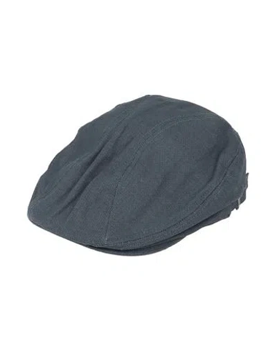 Borsalino Man Hat Midnight Blue Size L Cotton