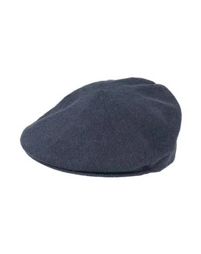 Borsalino Man Hat Midnight Blue Size L Cotton, Polyester