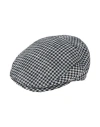 Borsalino Man Hat Midnight Blue Size S Cotton, Linen, Virgin Wool In Blue