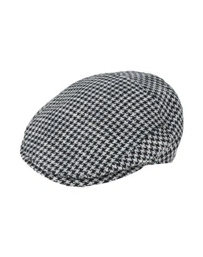 Borsalino Man Hat Midnight Blue Size S Cotton, Linen, Virgin Wool