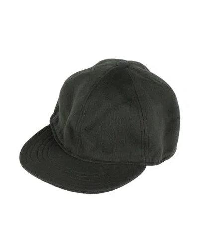 Borsalino Man Hat Military Green Size Xxl Virgin Wool In Gray