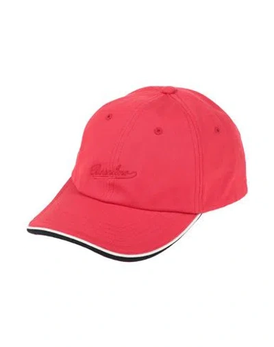 Borsalino Man Hat Red Size Onesize Cotton