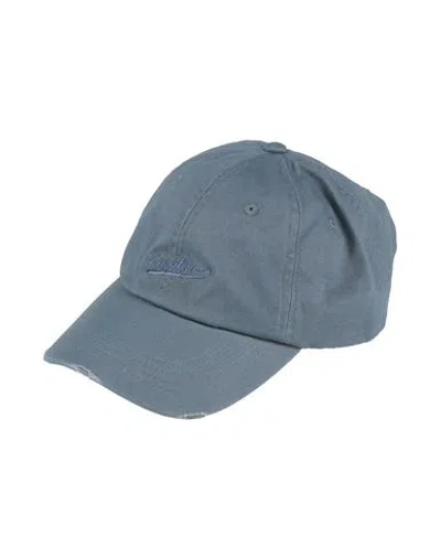 Borsalino Man Hat Slate Blue Size Onesize Cotton