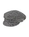 Borsalino Man Hat Charcoal Size Xl Wool, Polyamide In Grey