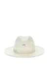 Borsalino Medea Hat In White
