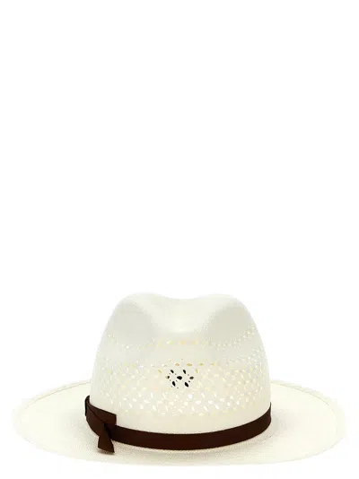 Borsalino Medea Hat In White