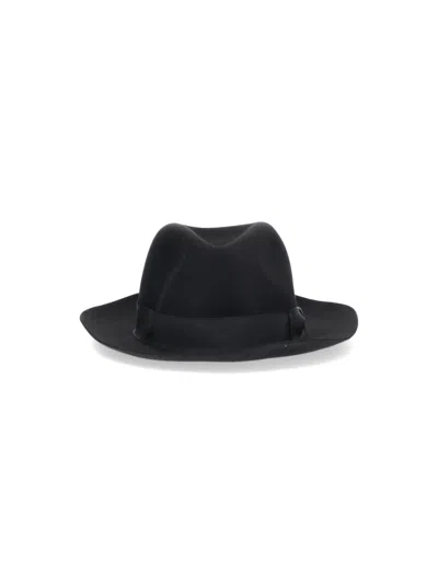 Borsalino Men's 100% Felt Fedora Hat In Blue