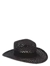 Borsalino Clint Panama Hat In Black