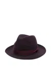 Borsalino Federico Wool And Cashmere Hat In Black