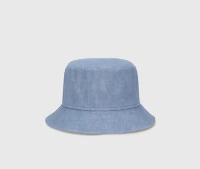 Borsalino Mistero Bucket In Blue