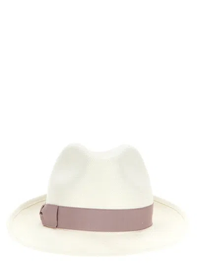 Borsalino 'monica' Hat In White