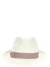 Borsalino Panamanian Soft-rimmed Hat In White
