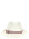 Borsalino Panamanian Soft-rimmed Hat In White