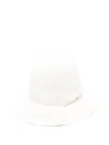 Borsalino Monica Hat In White