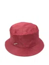 Borsalino Morgan Rain Bucket Hat In Red