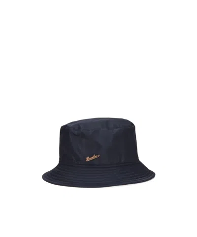 Borsalino Morgan Rainproof Bucket Hat In Blue