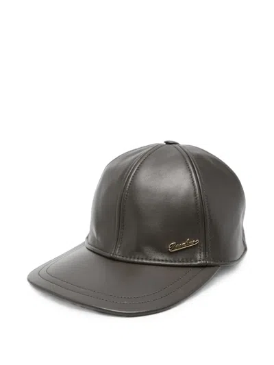 Borsalino Otis Baseball Cap In Brown