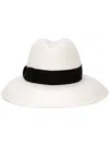 Borsalino Panama Hat In White