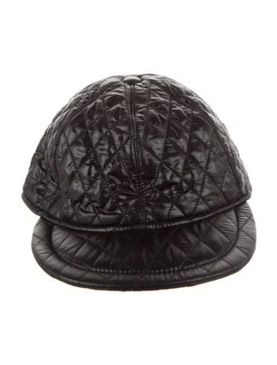 Pre-owned Borsalino Polyamide Baseball Hat In Black