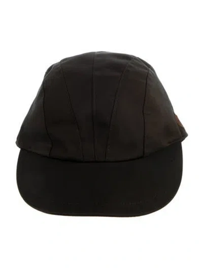 Pre-owned Borsalino Polyester Baseball Cap In Brown