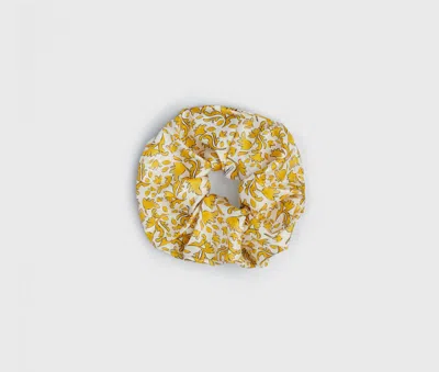 Borsalino Printed Silk Scrunchie