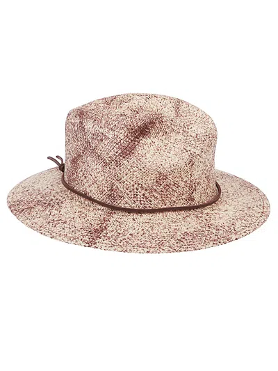 Borsalino Riccardo Straw Hat In Neutral