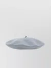 Borsalino Grey Basque Solid Beret Hat In Blue