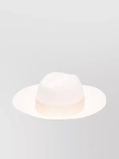 Borsalino Side Bow Straw Hat