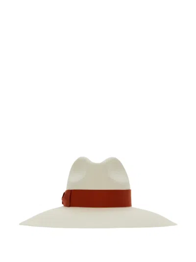 Borsalino Sophie Hat In Neutral