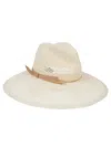 Borsalino Wide Brim Straw Hat With Gold Cord