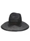 Borsalino Sophie Panama Hat In Black
