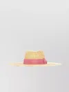 Borsalino Sophie Straw Hat Bow Detail