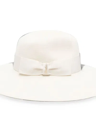 Borsalino Sophie Wool Hat In Neutral