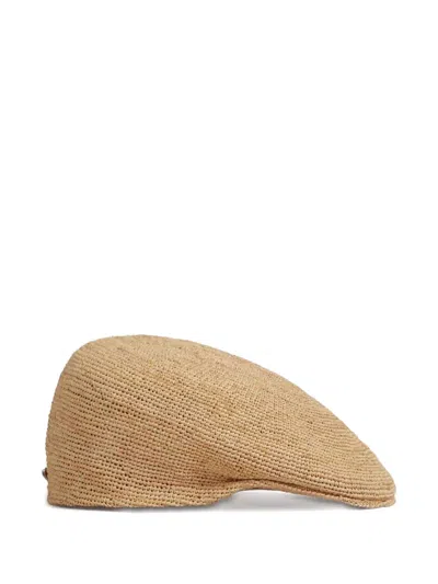 Borsalino Straw Hat In Brown