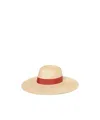 Borsalino Straw Hat In Nude
