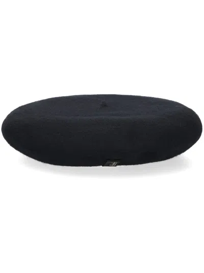 Borsalino The Rain Beret In Black