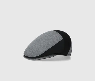 Borsalino Two-toned Vincenzo Soft Flat Cap