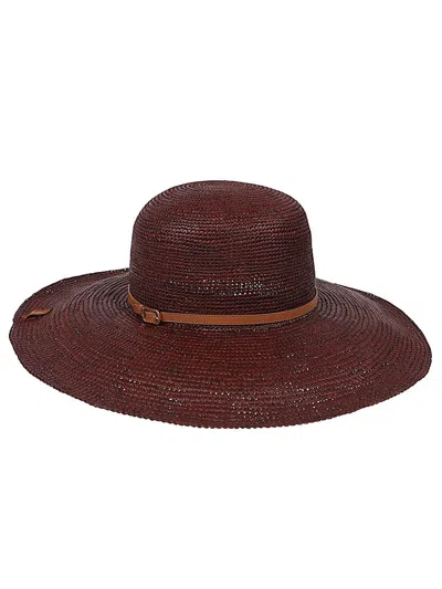 BORSALINO BORSALINO VIOLET PANAMA HAT
