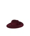 Borsalino Wide-brimmed Hat In Brown