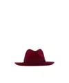 Borsalino Wide-brimmed Hat In Brown