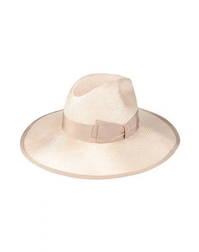Borsalino Woman Hat Beige Size L Straw In Neutral
