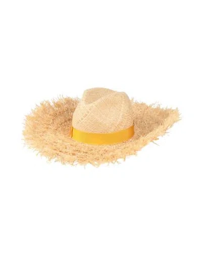 Borsalino Woman Hat Beige Size L Straw In Neutral
