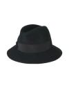 Borsalino Woman Hat Black Size 7 Wool