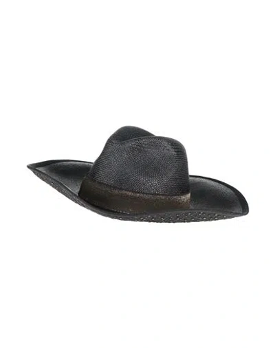 Borsalino Woman Hat Black Size L Straw