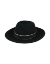Borsalino Woman Hat Black Size L Wool In Black