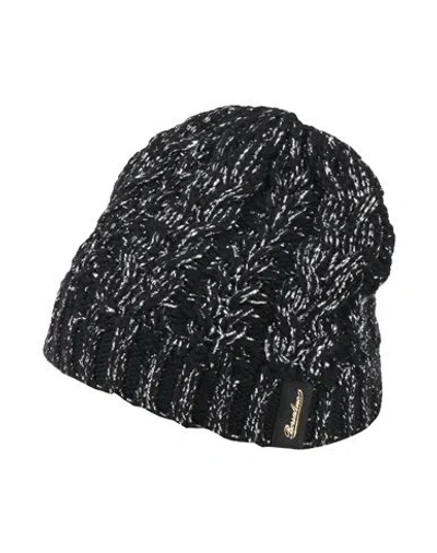 Borsalino Woman Hat Black Size Onesize Virgin Wool, Metal, Polyamide