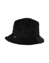Borsalino Woman Hat Black Size S Cotton, Cashmere In Black