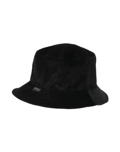 Borsalino Woman Hat Black Size S Cotton, Cashmere