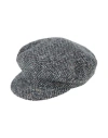 Borsalino Woman Hat Grey Size Xl Virgin Wool, Polyamide, Polyester